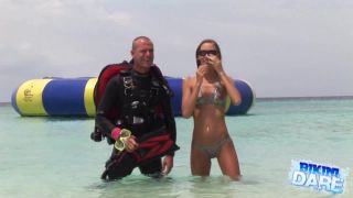 Super Mini Bikini Beach Erotic Posing